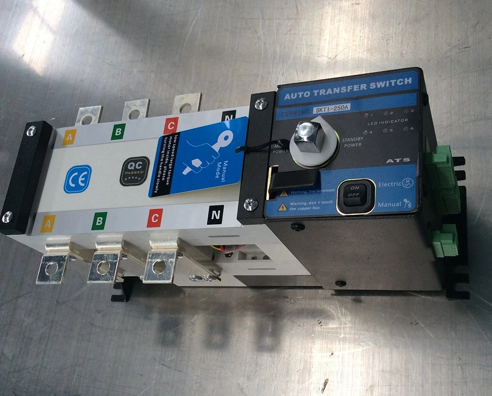 Aisikai Skt1-250A/3p/M1 3poles 250A ATS Auto Transfer Switch to Botswana