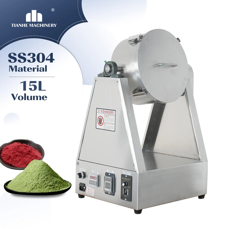 Tianhe Yz-15 Chocolate Flakes Granules Cone Mixer Blender Mixture Machine