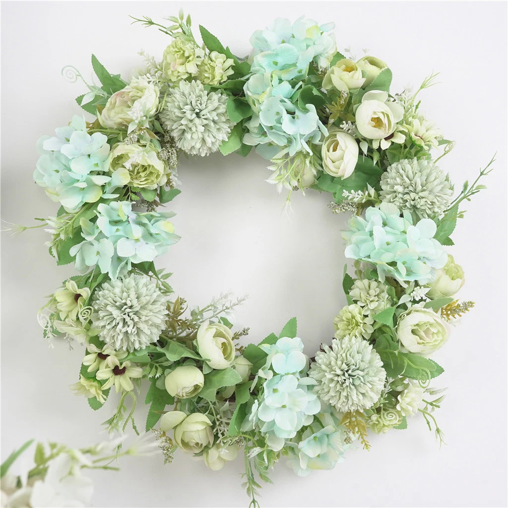 Handmade Decorative Flowers Wreaths Flower Garland for Wedding Party