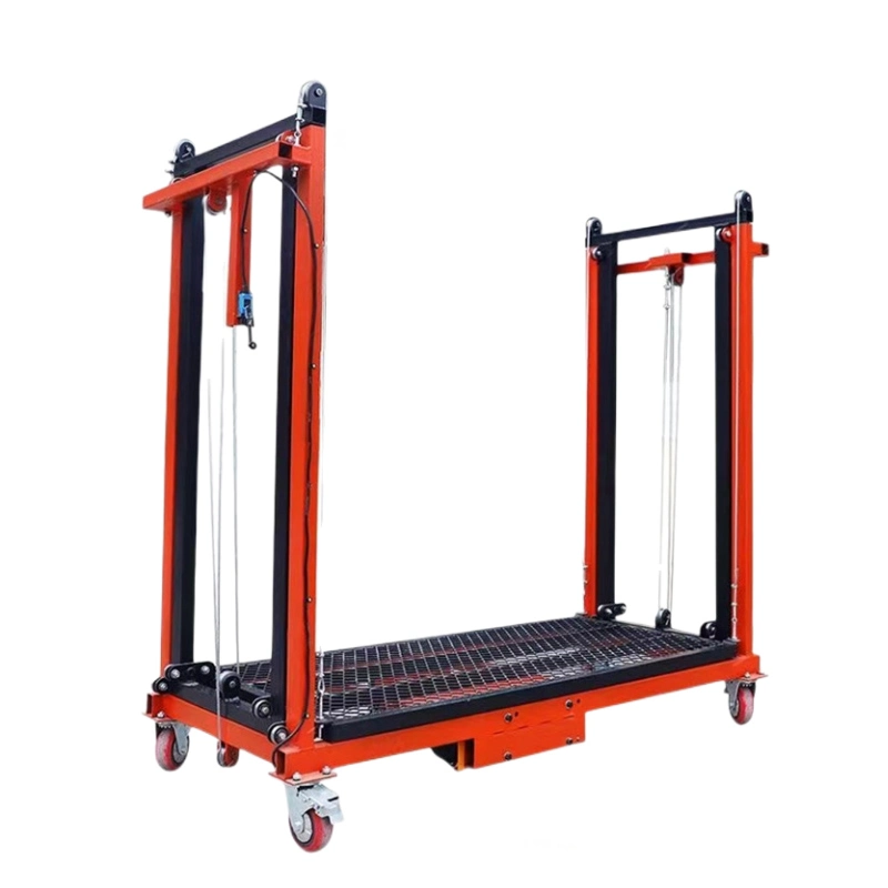 Remote Control Automatic 6m Electric Lifting Elevator Scaffolding for Construction Decoration