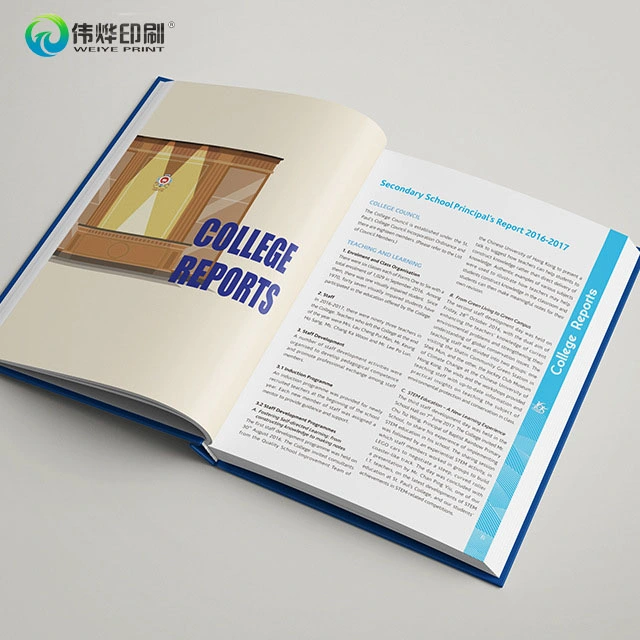 Best Quality Pertfect Binding Catalog Magazine Book Printing with Hardcover