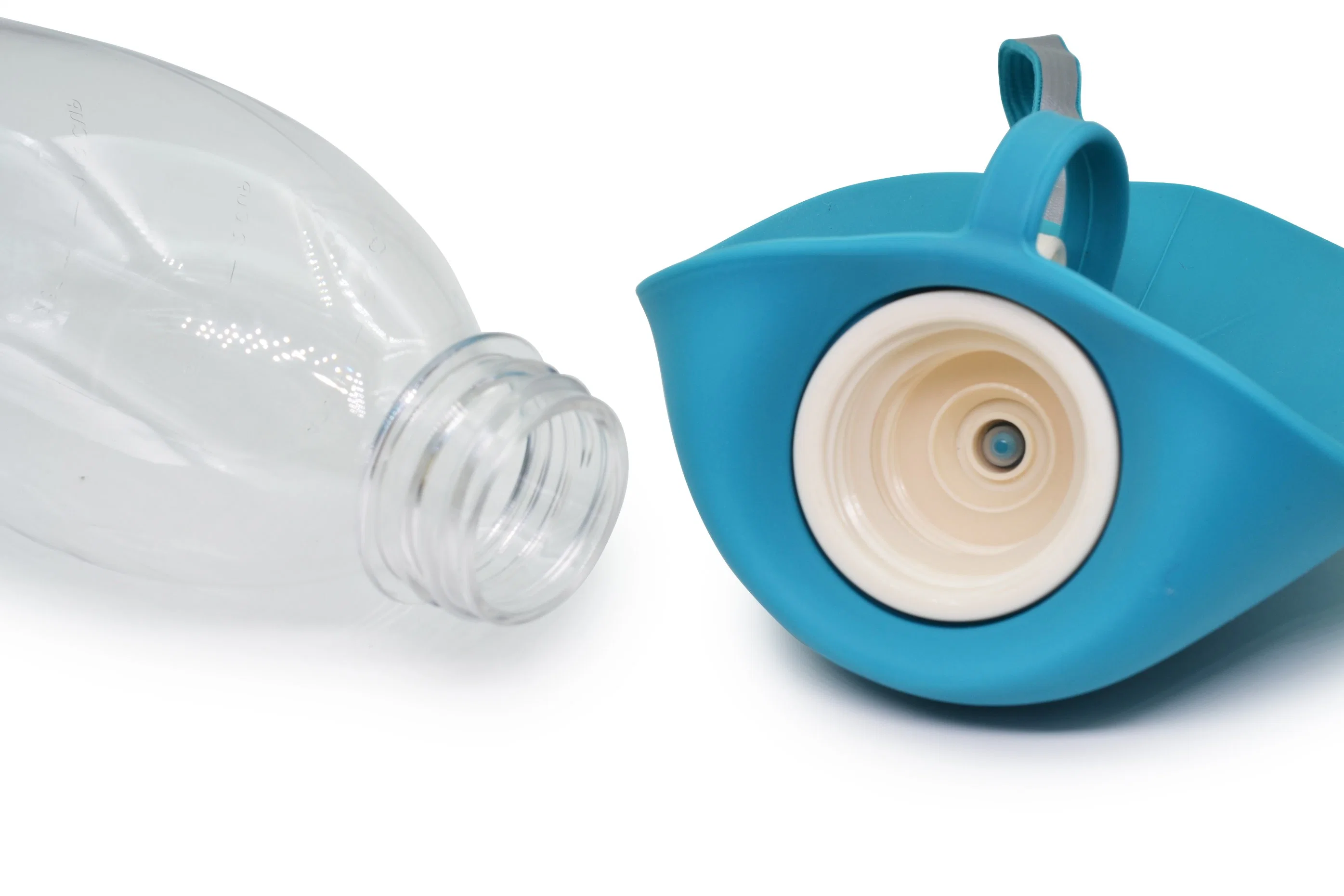 Silicone Pet Water Bottle, Pet Travel Feeding Bottle