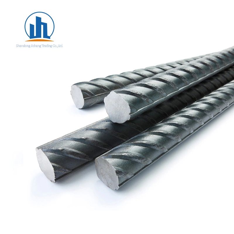 Corrugated Bar Iron Rod 6mm 16mm 20mm 22mm HRB400 HRB500 Steel Rebar Jichang Brand Deformed Reinforced Steel Hrb Grade