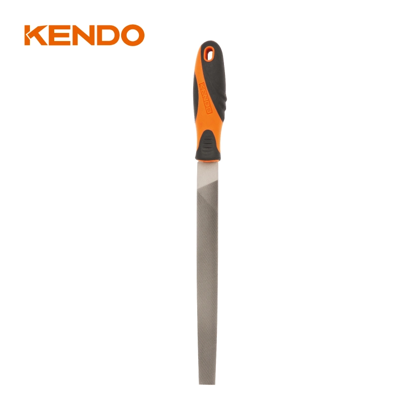 Kendo Half Round Steel File para trabajar en aceros de alta aleación, para la afilado de implementos pesados