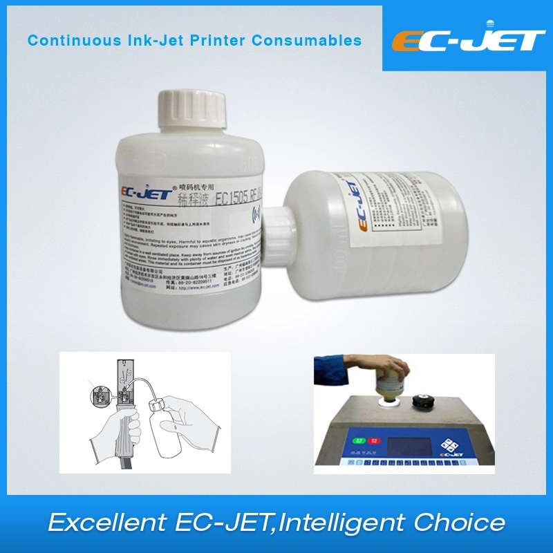 Ec-Jet Solvent Compatibility for Videojet Domino Linx Markem Imaje Kgk Hitachit Printer (EC1505)