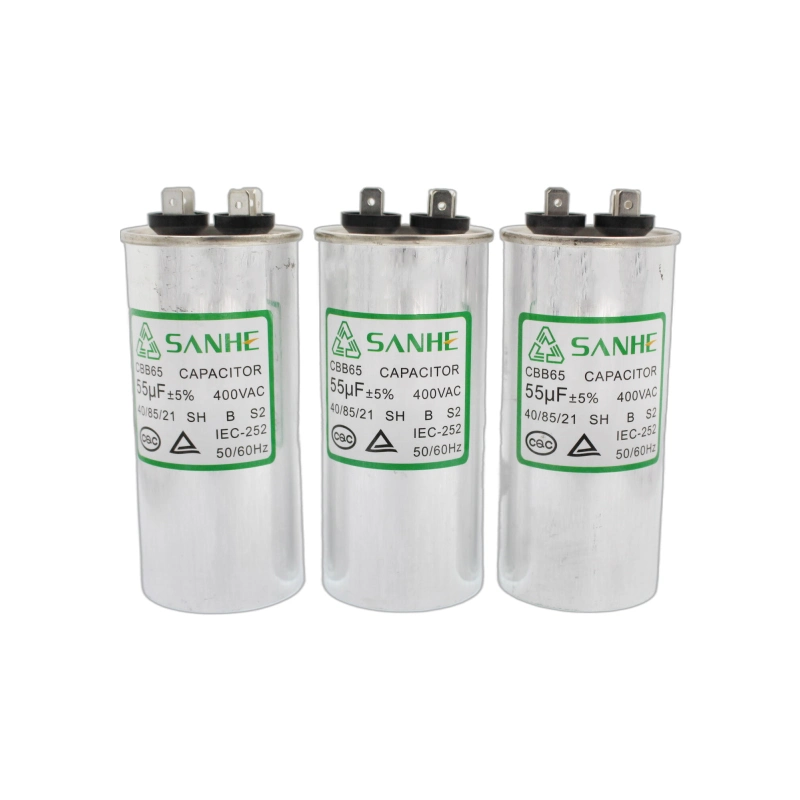 45+7.5UF 450V High quality/High cost performance  Cbb65 AC Motor Capacitor Dual Type