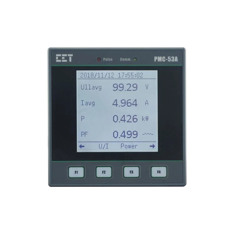 PMC-53A DIN96 Class 0.5S Three-Phase Multifunction Panel Meter for Electricity Power Measurement with Modbus RTU