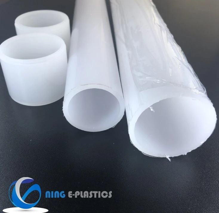 Tube d'acrylique transparente pour les algues et de citernes à eau du tube en polycarbonate transparent Diffussion PC des tuyaux pour l'éclairage à LED