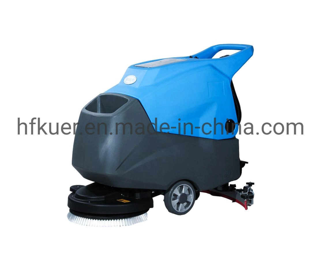 Intelligent Industrial Handpush Floor Scrubber Type Cold Water Cleaning Scrubbing Machine Floor Scrubber