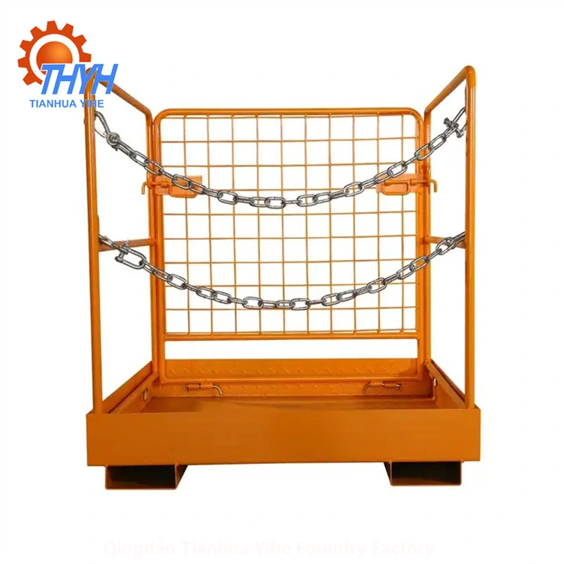 Stable Operation Durable Safe Reliable 300kg Rated Easy Operation Safety Convenience Load Forklift Man Safety Cage