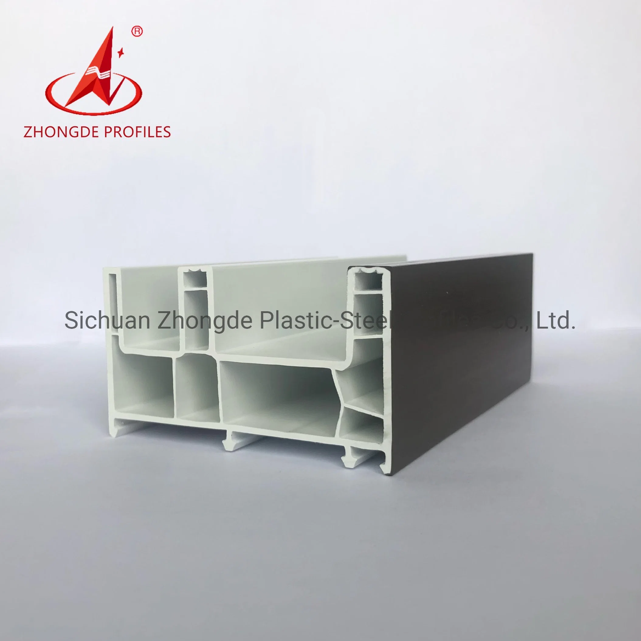 Zhongde Sliding 50/60/80/88/110 System Multi Color Options Philippines Style 15 Years Quality Guarantee Heat Insulation Plastic Profiles for Window&Door