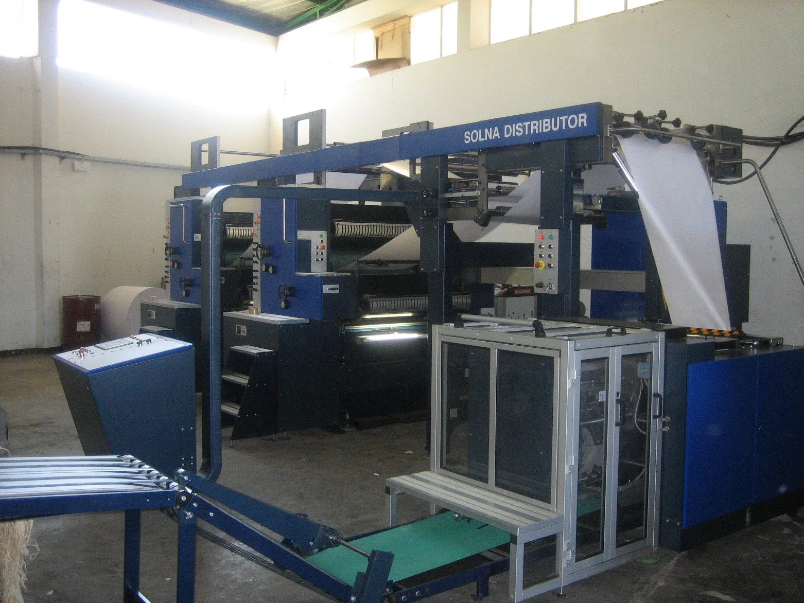 Solna D300A-F400A Book Web Printing Machine with Cutoff 560