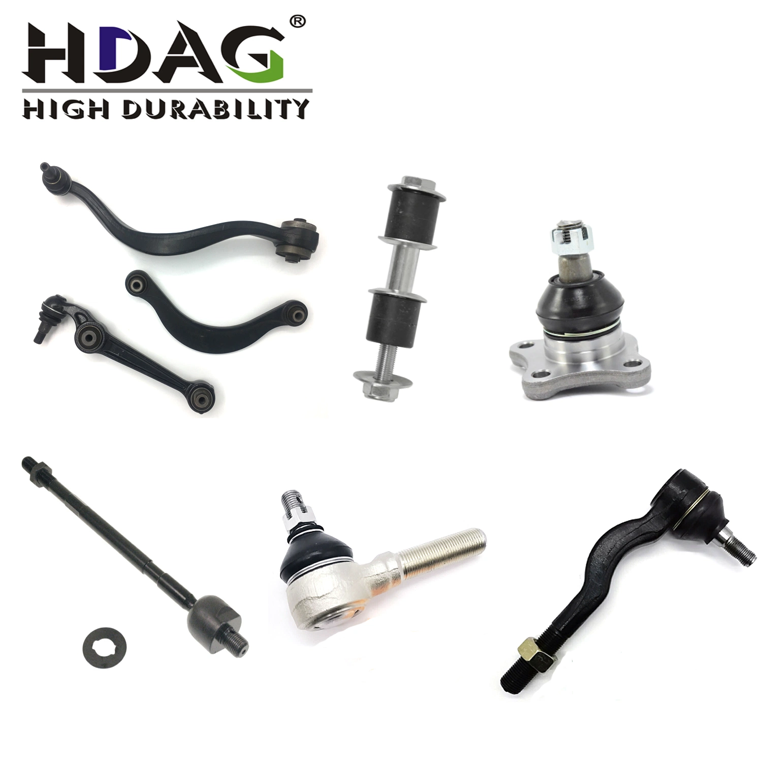 Hdag Auto Tie Rod End for KIA K2500/K2700 OE Ok71032240, Ok71032240, Kncse211267153574