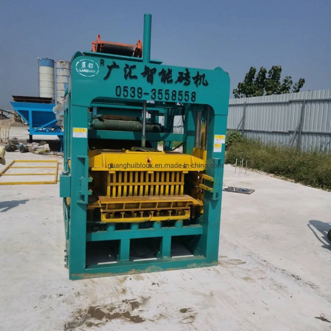 High Efficiency Turkey Vibration Industrial Used Second Hand Split Face Sand Zigzag Interlock Paver 6 8 9 Inches Hollow Cement Brick Block Moulding Machine