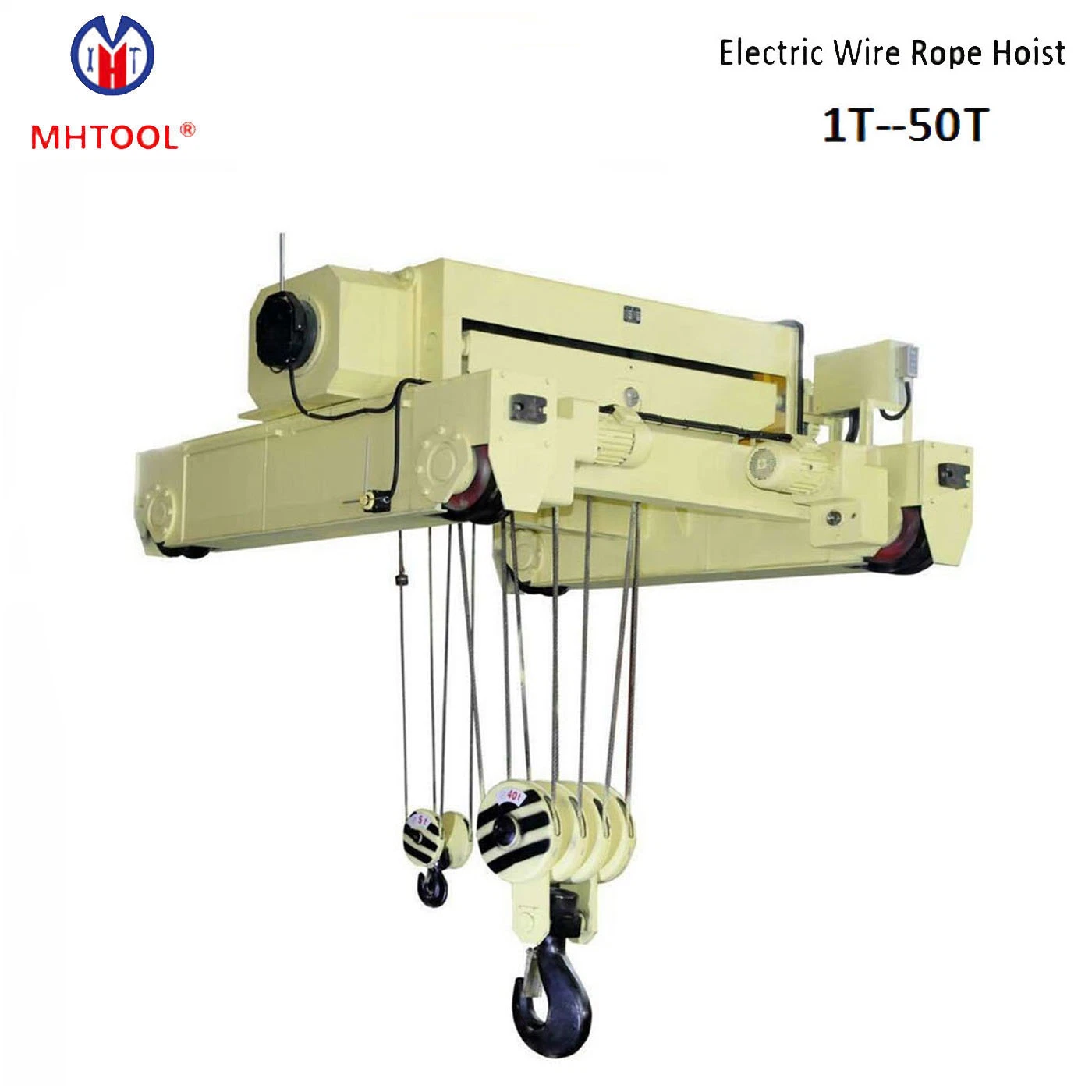 30ton Single Rail Electric Wire Rope Hoist Crane for Lifting Equipment