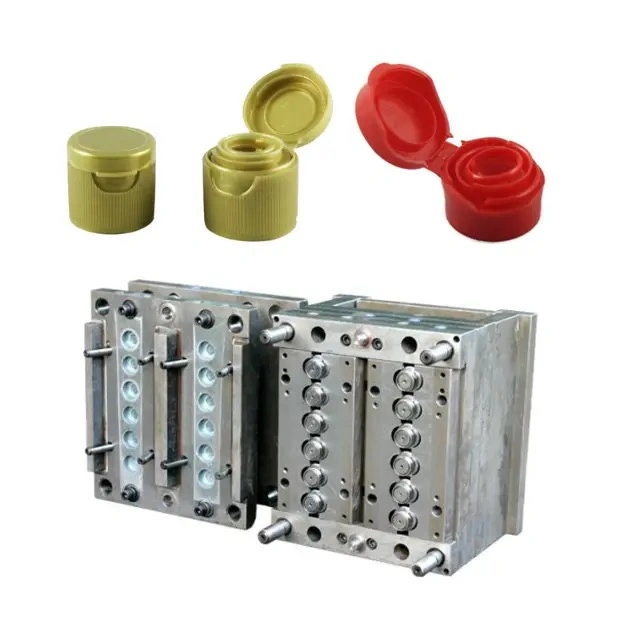 High Precision Injection Molding Plastic Capping Mould Flip Top Cap Bottle Moulding