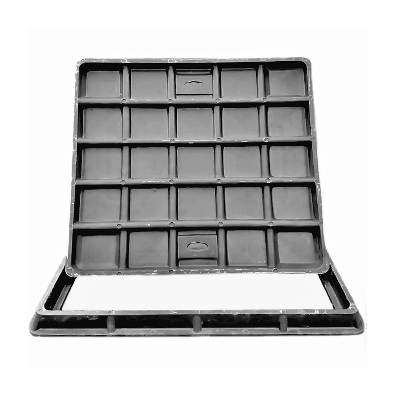 FRP/GRP China Manufacturer Composite Square Plastic Manhole Cover