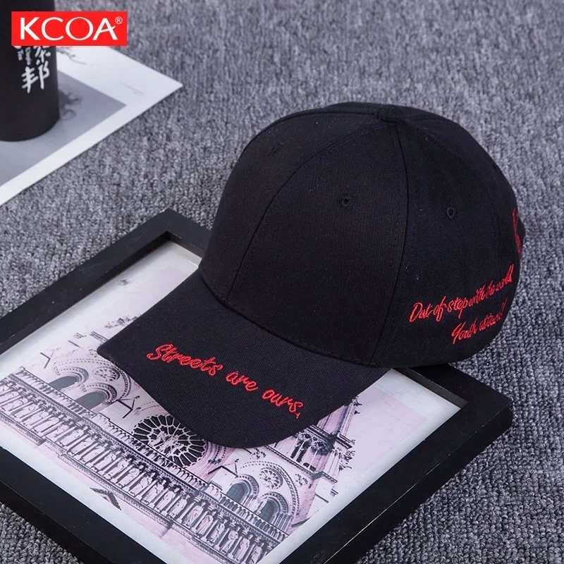 Rosa moda Vuelva diseñado 6 Panel algodón gorra de béisbol