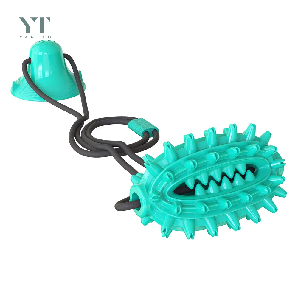 Usine de vente en gros de haute qualité Dinosaur Egg Teething Stick Chewable Brosse à dents pour chiens jouets pour chiens