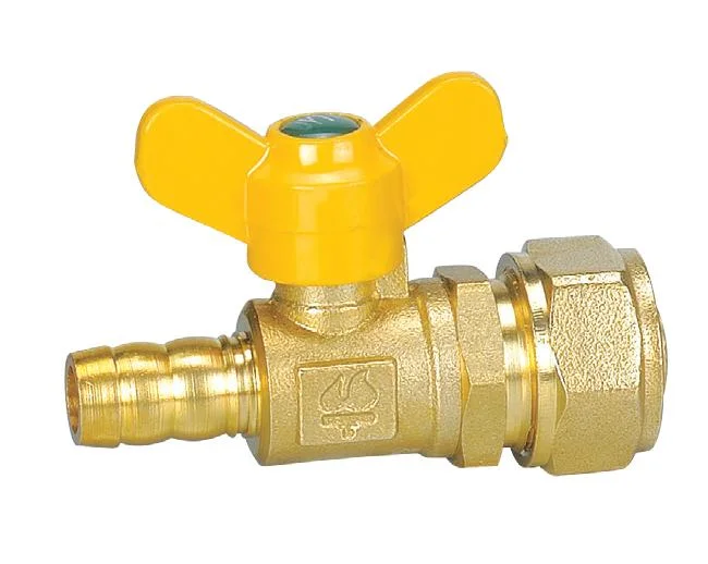 Nozzle Valve Gas Ball Valve with Nozzle for Gas Pipe with ISO9001