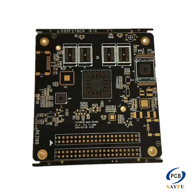 6 Layer Circuit Board High Density Interconnect Multilayer PCB HDI PCB Circuit Board High Density Multilayer PCB Prototype PCB Circuit Board