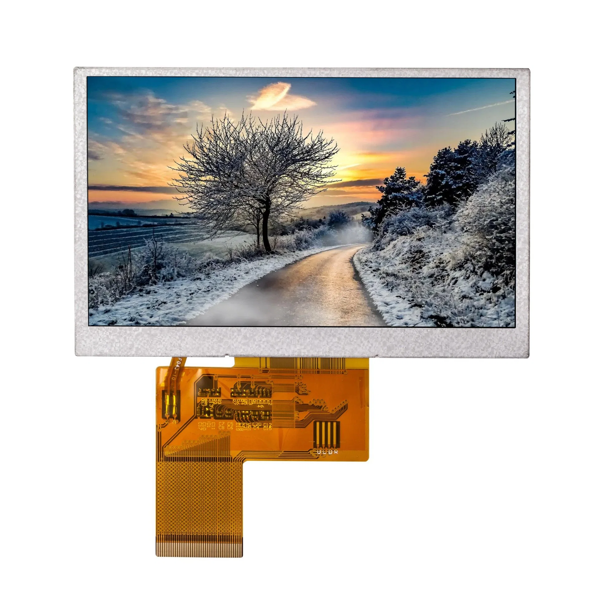 5,0 Zoll 480 X 272 TFT-LCD-Display mit hoher Helligkeit. Optionaler Resistiver/Kapazitiver Touchscreen