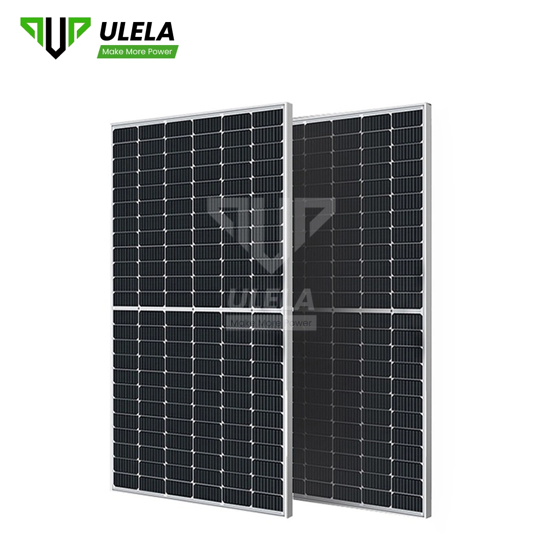 Ulela 1000W Solar Panel Fabricators Monocrystalline Silicon 20W Mini Solar Panel China 166mm Mono Solar Panel 550 Watt for Borehole