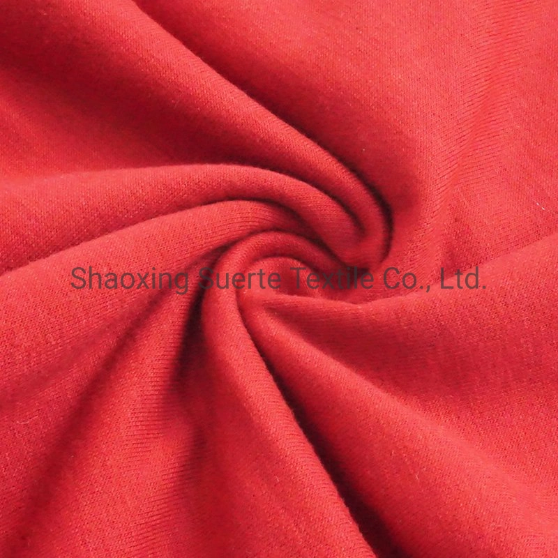 Wholesale Polyester Cotton with Spandex Knitting Tc French Terry Fabric for Garment