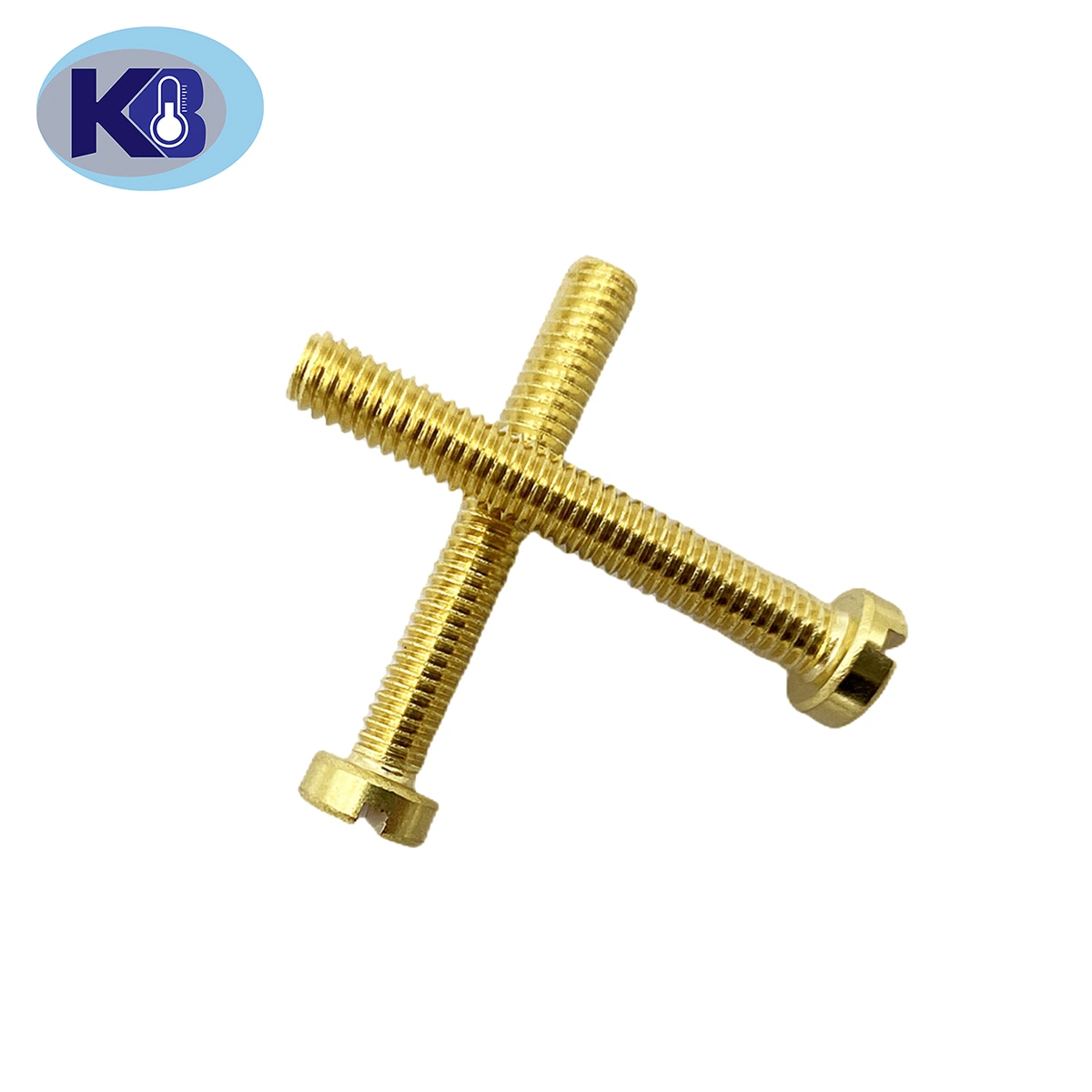 Quality Grade Cheese Head Slotted Brass Screws Certified Chrome Plated Brass Material Screw Fastener