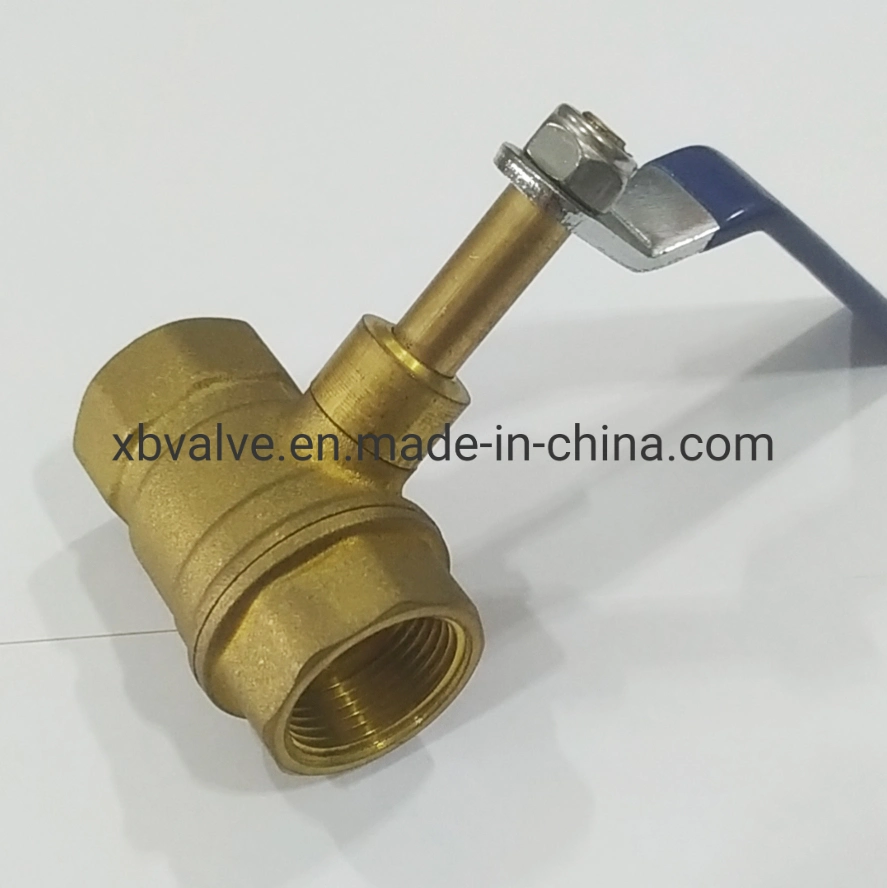 Fábrica da China Bronze Air-Condition High Handle Ball Valve (válvula de esfera de punho elevado