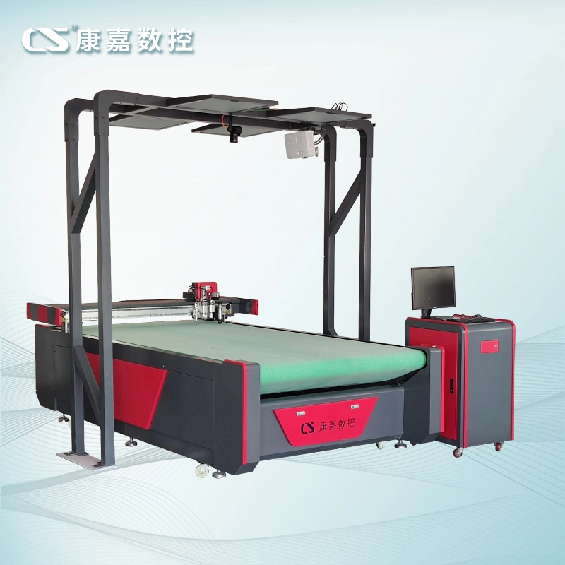 Máquina de corte de couro CNC com faca oscilante Máquina de corte de borracha / papelão / PVC / espuma Equipamento de corte de couro natural genuíno / couro PU