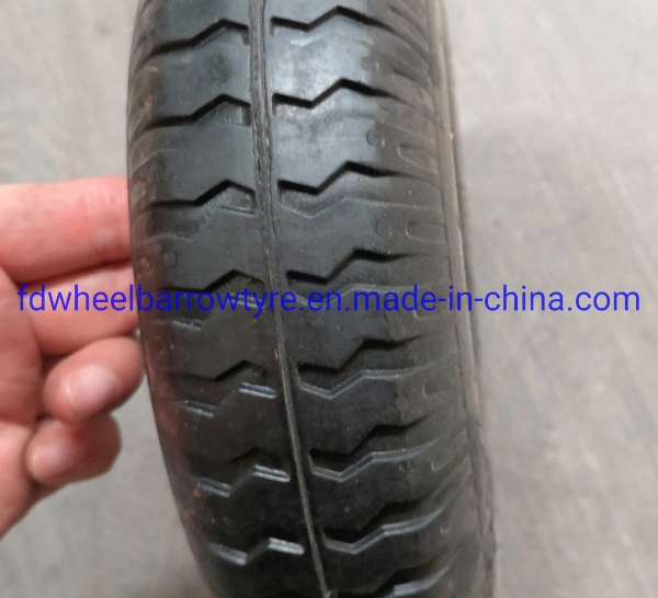 High quality/High cost performance  2.50-4 Not Flated Rubber Wheel for Tool Carts, Gardending Carts