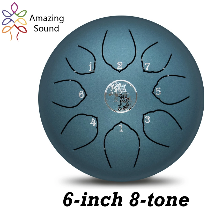 Amazing Sound Hot Sale Steel Tongue Drum in Various Colors for Musical Instrument Sound Bath