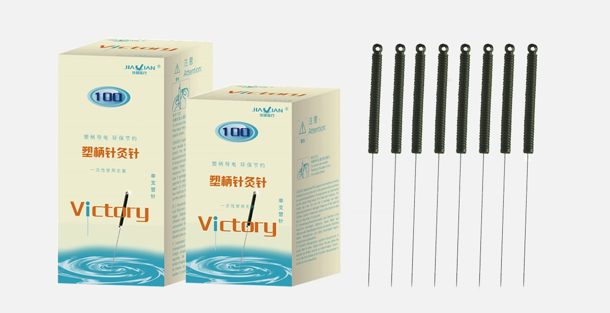 Advanced Conductive Plastic Handle Acupuncture Needles