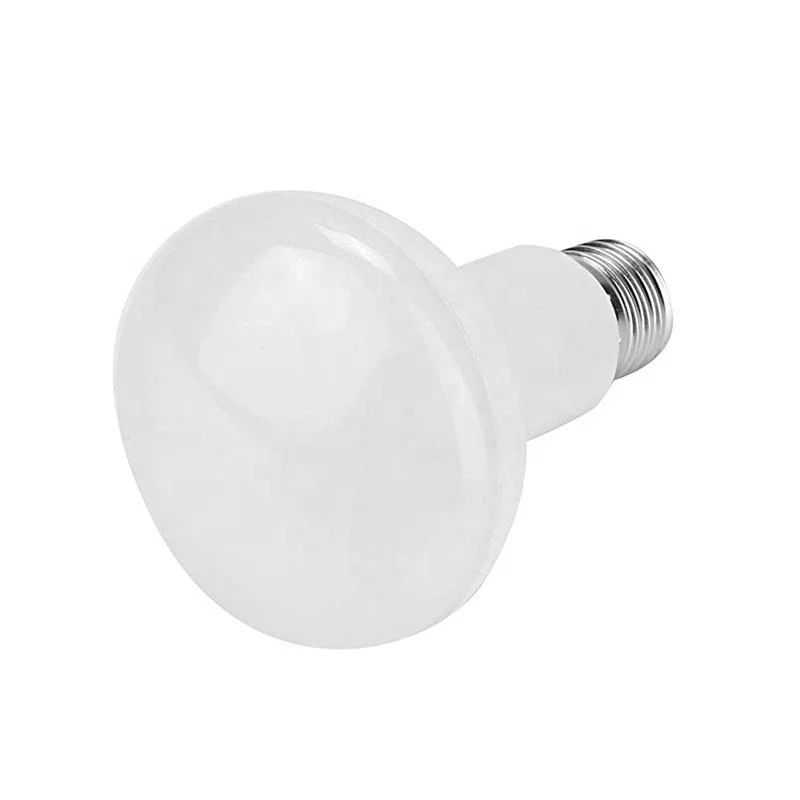 مصباح LED R80 E27 Bombillas AC 85-265V 12 واط من الألومنيوم بالمصباح مصباح LED، مصباح CFL مصباح الضوء الخافت، الضوء الخافت، توفير الطاقة إضاءة المصباح الكروي LED