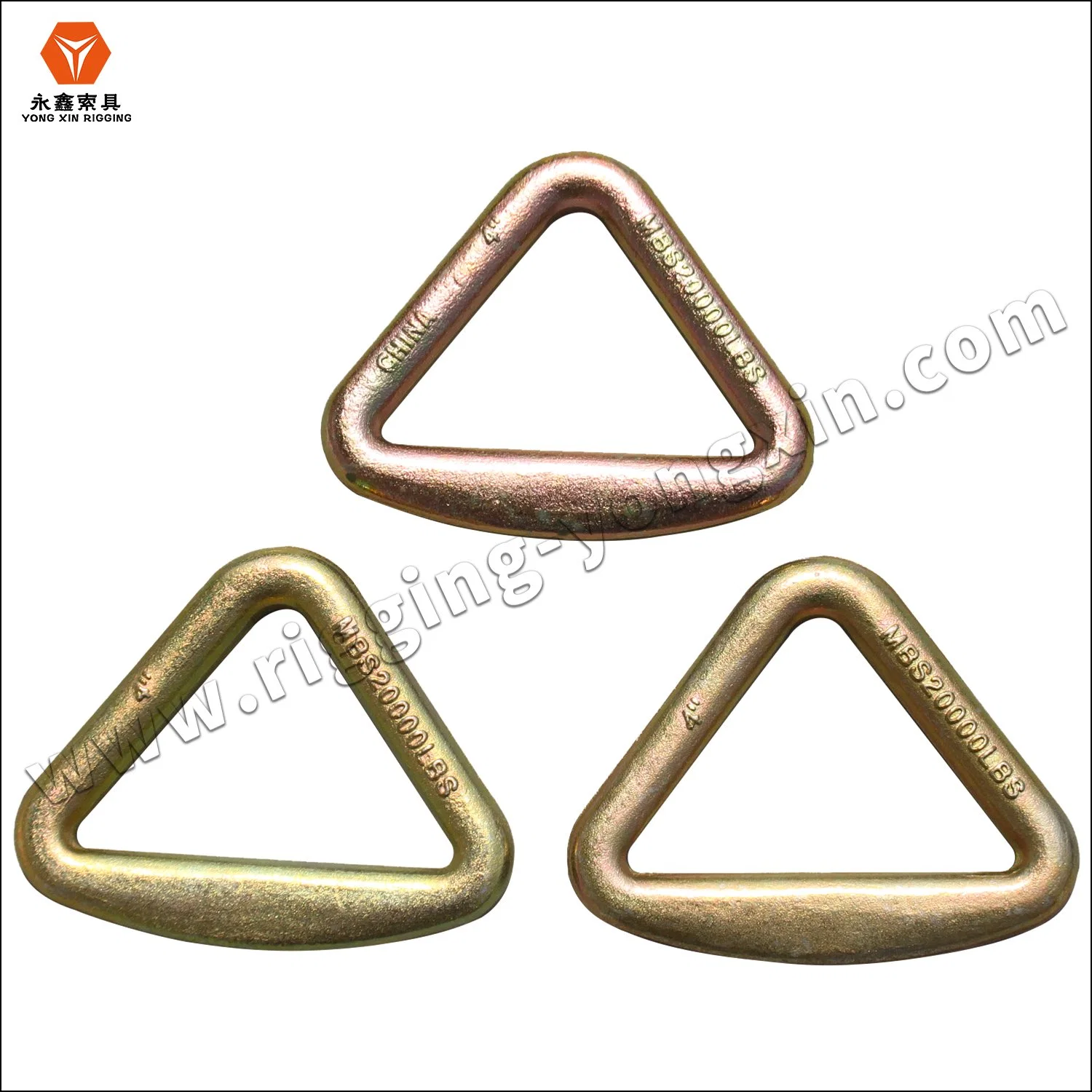 Triangle Ring Ring 2020 Wholesale/Supplier Cheap Price Triangle Split Ring Gold Color Metal Triangle Key Ring for Bag Accessories