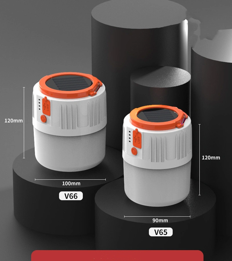 Lebekan batería moderna Lámpara recargable portátil 80W Bombilla LED de alta potencia de dos baterías de la lámpara de luz de emergencia 80W Lámpara de LED con precios baratos