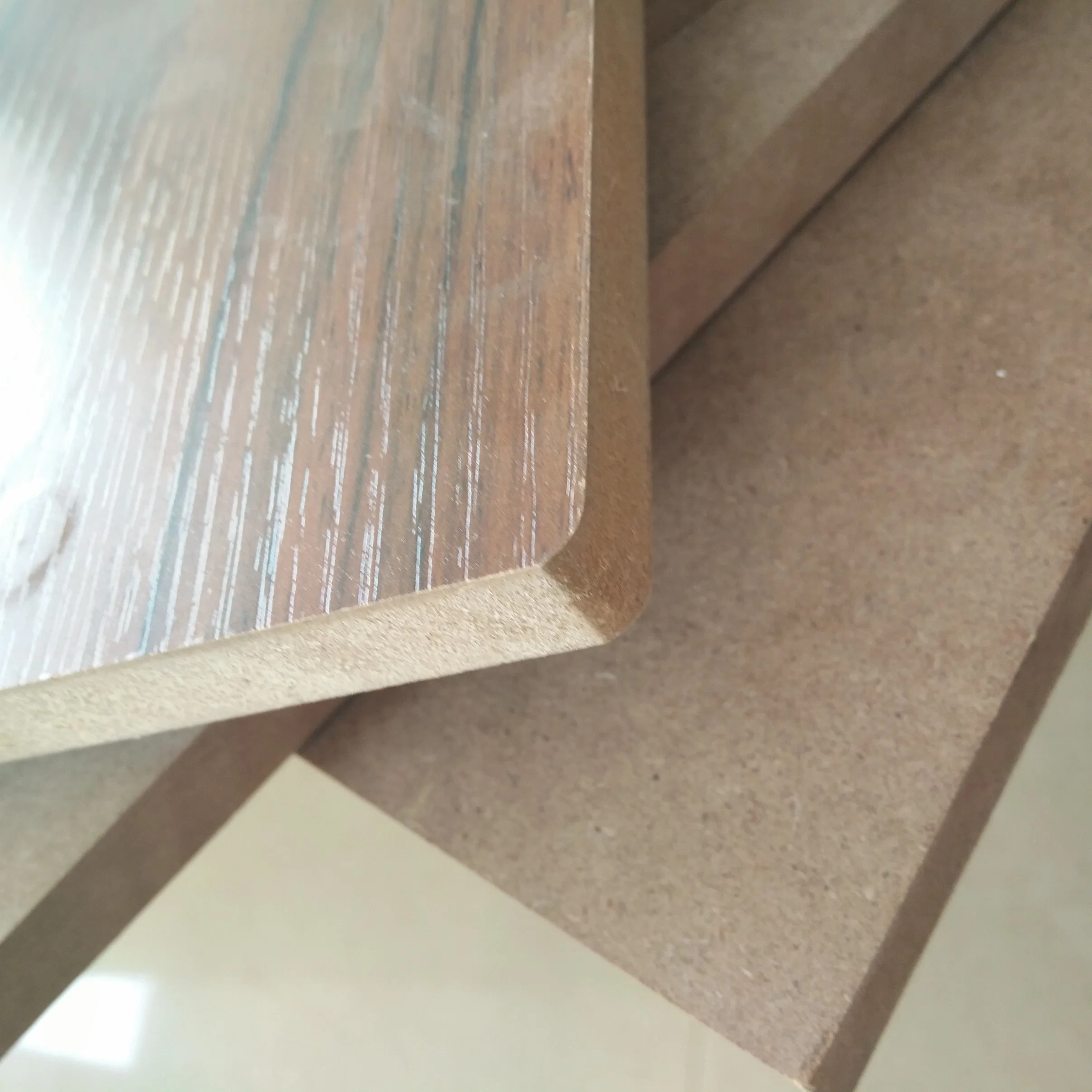 High Density OEM/ODM 18mm 15mm Melamine Laminated MDF Chip Board Custom Color Furniture Grade Particle Board for Office Home Furniture