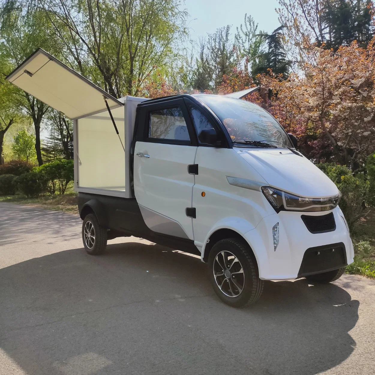 China Most Popular Most Luxury and Cheap Mini Logistics EEC Certificate L7e Standard Electric Van for European Market