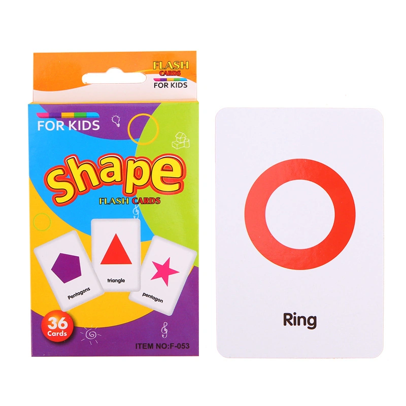 Animal, Color and Shape Recognition Card