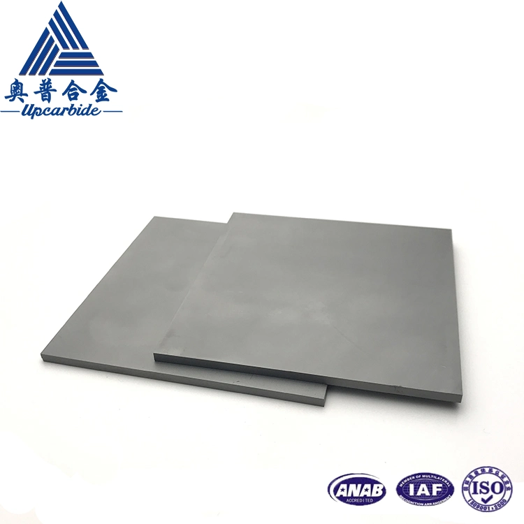 Fine Grain Alloy with High Bending Strength Ys2t 5*100*100mm Tungsten Carbide Square Sheets