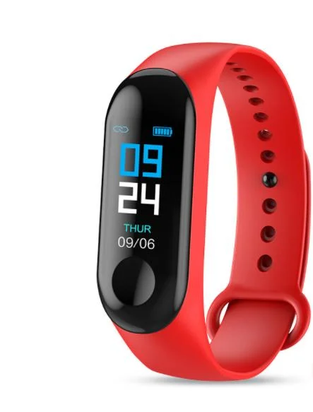 M3 Smart Bracelet écran couleur de la pression sanguine Sports étanche regarder à puce électronique de santé