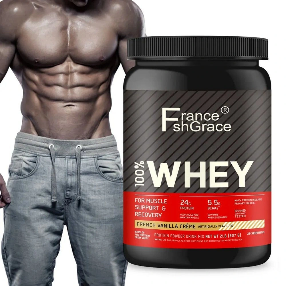 Fórmula personalizada sabor Alta proteína Deportes suplementos de polvo aumento de peso Construyendo el polvo del músculo Bodybuilding Deportes Nutrición Whey proteína Creatina