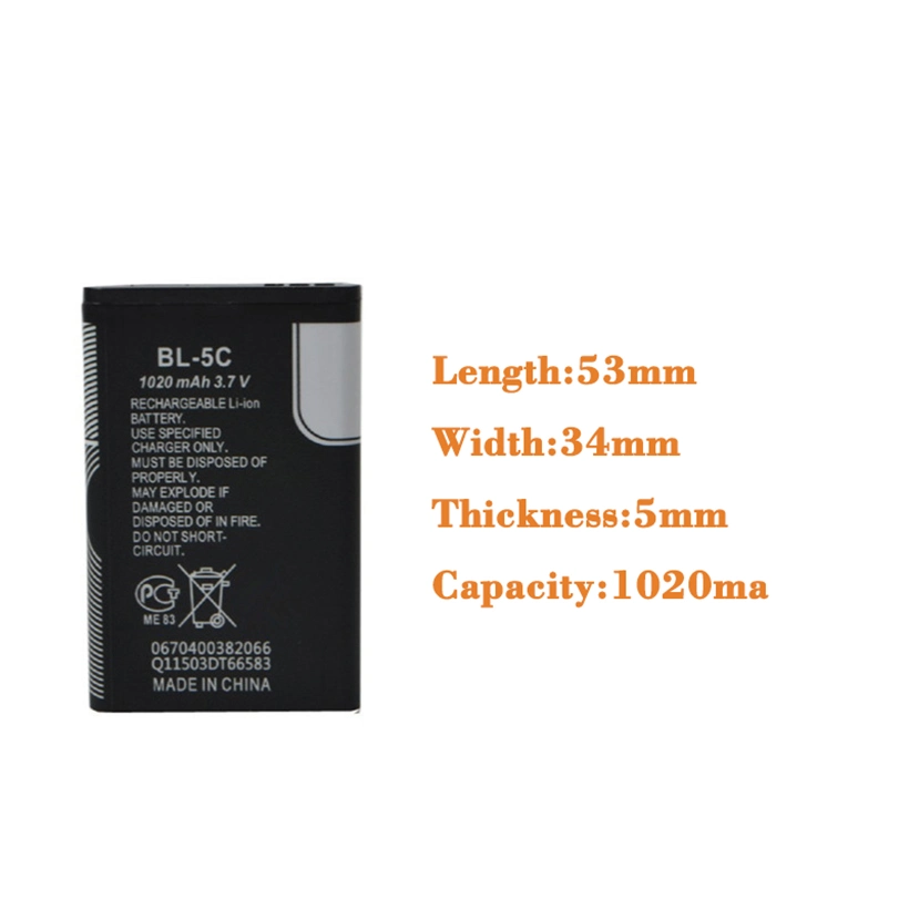 Cell Charger 800mA Strong Big China Phones with 1200mAh 3.7V Li-ion Portable Disposable Waterproof Power Mobile Phone Battery