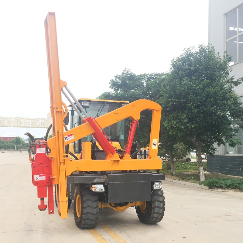 Hydraulic Hammer Pile Driving Machine PV Power Station Ground Drilling Machine Solar Pile Driver