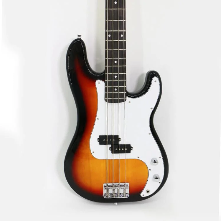 High Gloss Rosewood Fingerboard 20 Fret Colorful Platane Musical Instrument Electric Bass Guitar