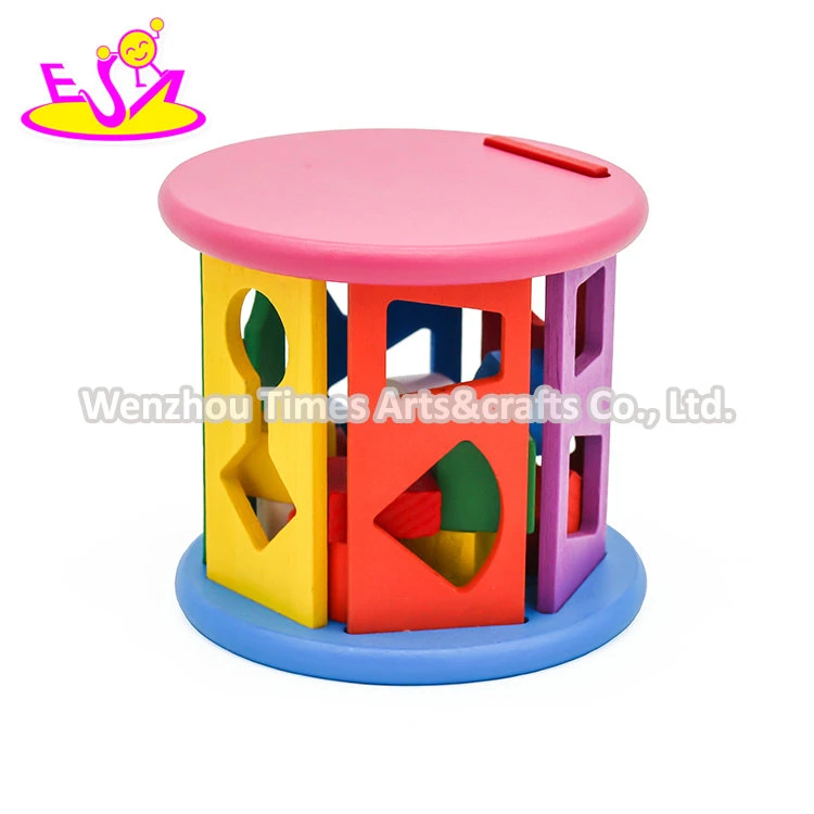 2022 Kids Montessori Educational Wood Shape Sorter Toys for Wholesale/Supplier W12D240