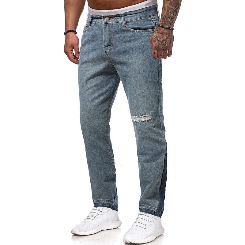 2022 Hot Selling Männer Casual Loose modische Denim Hosen Jeans