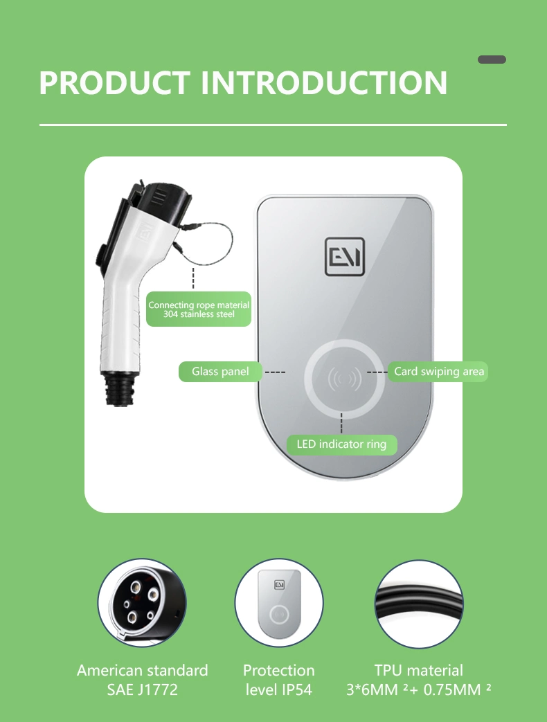 Promotion usine alimentation haute puissance charge de véhicule électrique standard américain Station chargeur de véhicule électrique connecteur secondaire chargeur de voiture