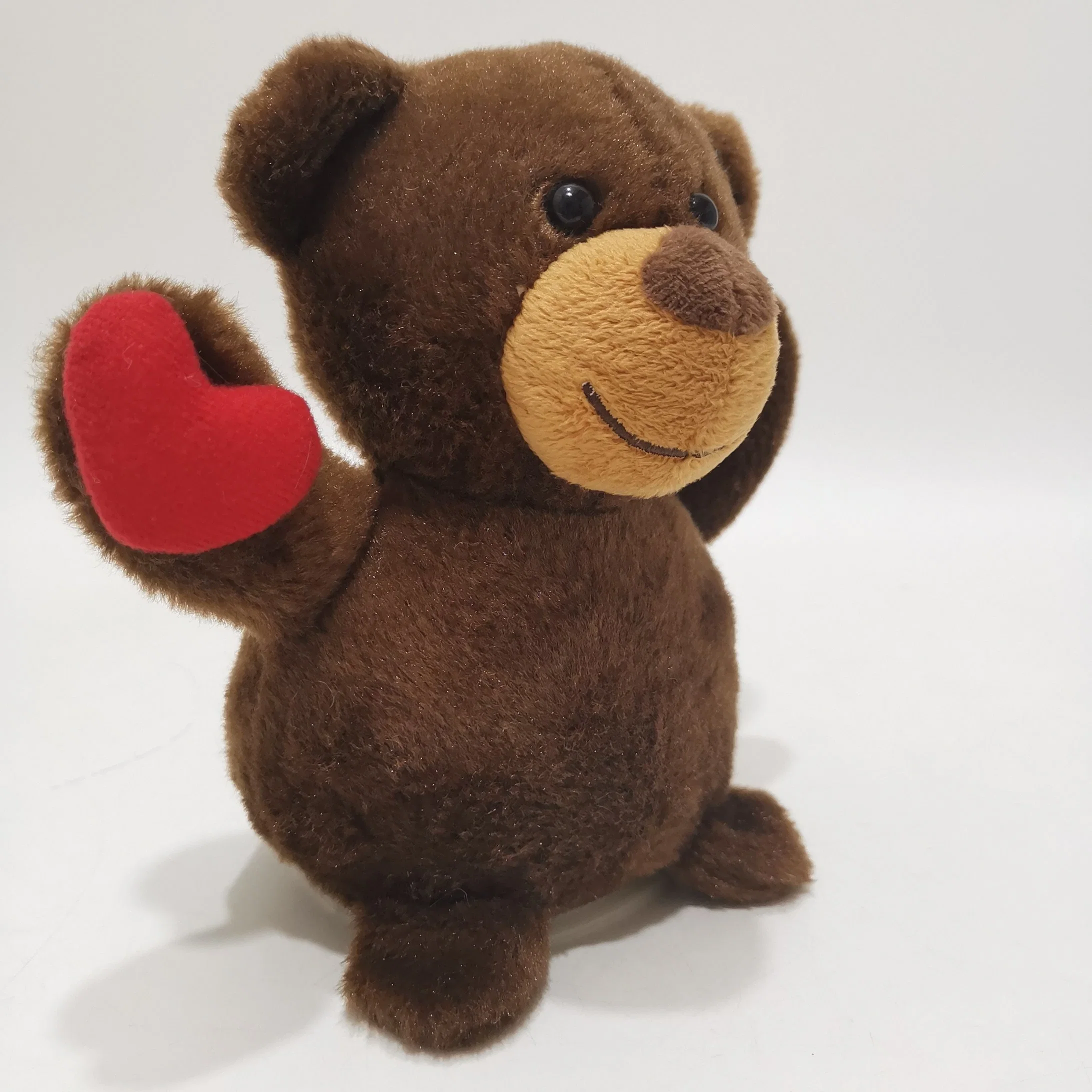 Talking Back Bear Holding Heart Electrical Plush Toys